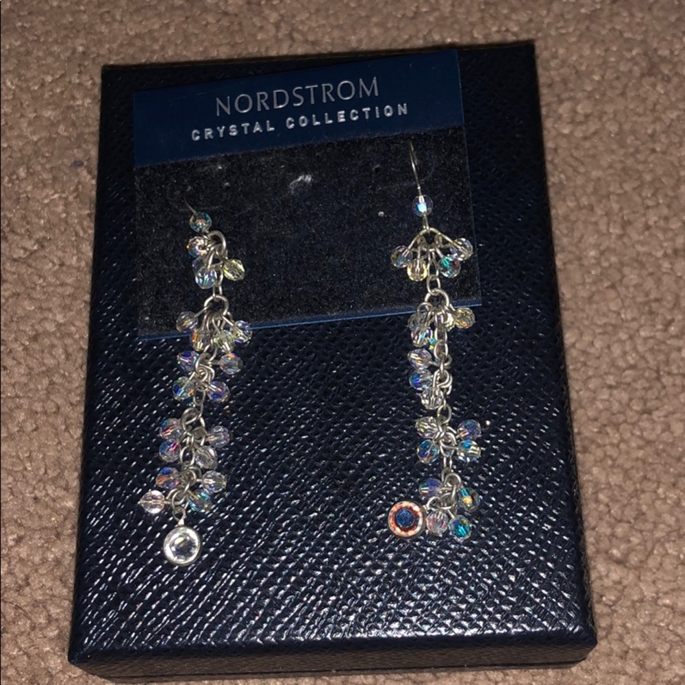Brand new! Nordstrom crystal drop earrings